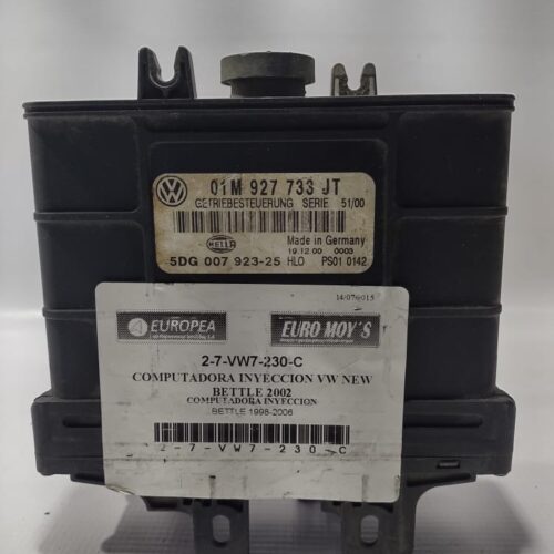 COMPUTADORA DE INYECCION PARA VOLKSWAGEN
  (2000-2004) 01M927733JT 