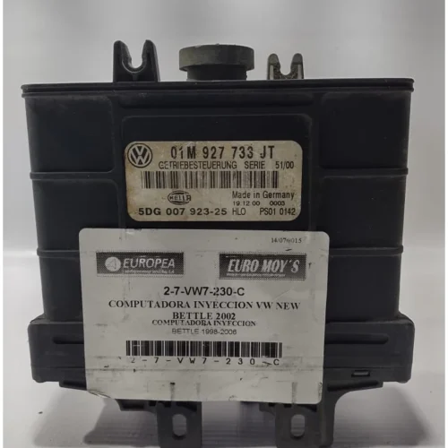 COMPUTADORA DE INYECCION PARA VOLKSWAGEN
  (2000-2004) 01M927733JT 