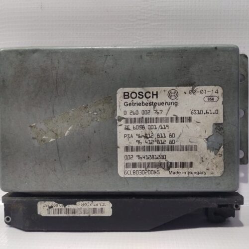 COMPUTADORA DE CAJA AUTOMATICA PARA
PEUGEOT 607 0260002767 9641281180 ZF6058001119