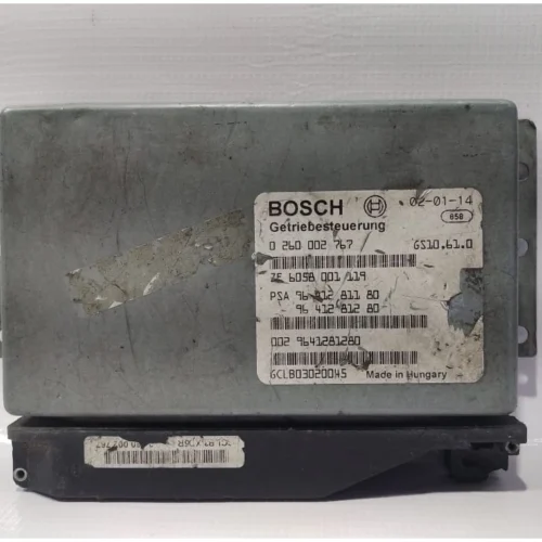 COMPUTADORA DE CAJA AUTOMATICA PARA
PEUGEOT 607 0260002767 9641281180 ZF6058001119