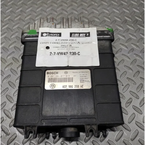 COMPUTADORA DE INYECCION PARA VOLKSWAGEN (1993-1998) 037906258AE 