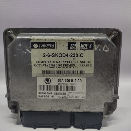 COMPUTADORA DE INYECCION PARA SKODA
  (2001-2005) 06A906019CQ 