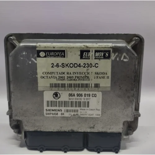 COMPUTADORA DE INYECCION PARA SKODA
(2001-2005) 06A906019CQ