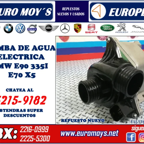 BOMBA DE AGUA ELECTRICA PARA BMW ( E90-335I) 1151763242