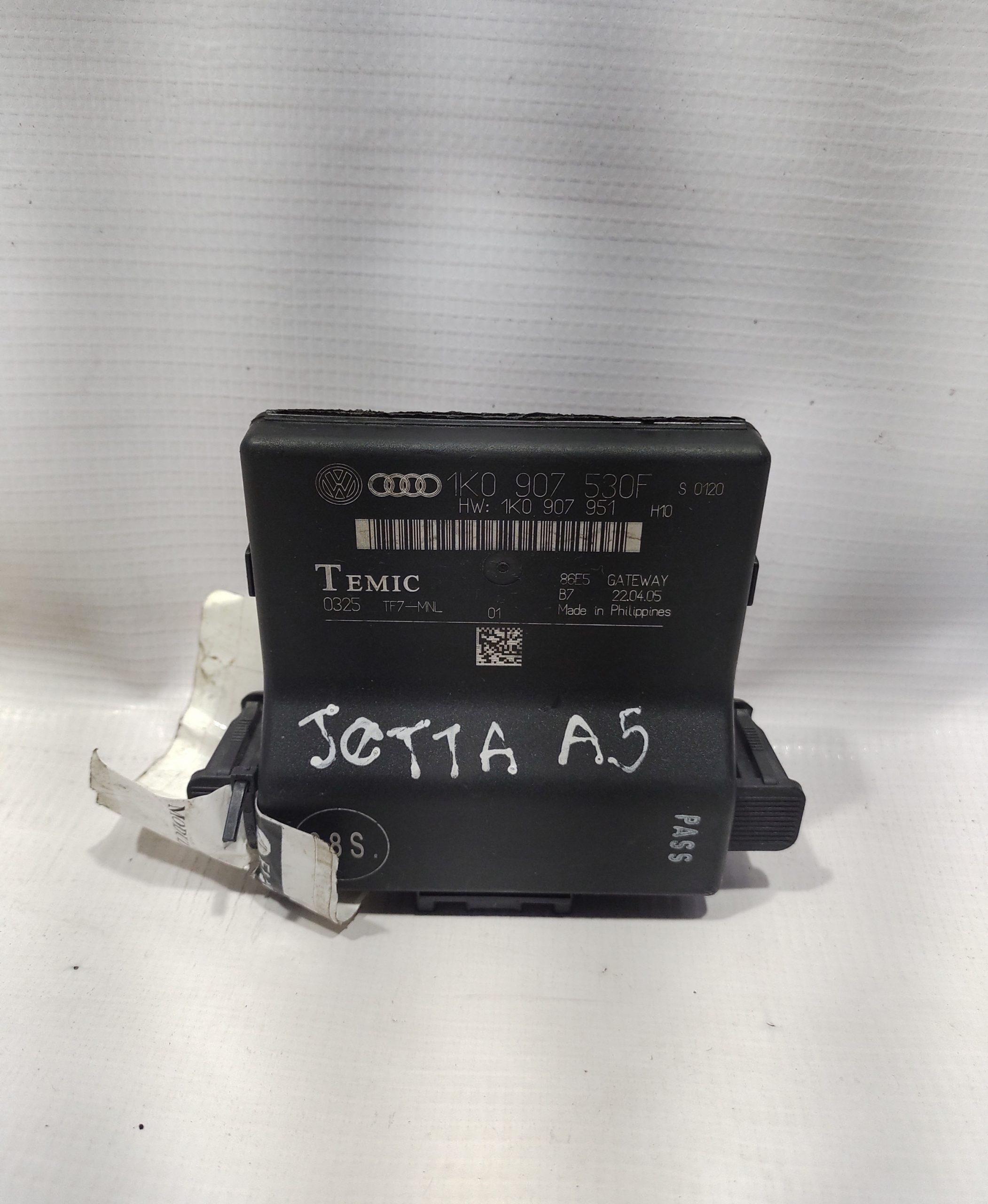 MODULO DE PUERTA DELANTERA DERECHA PARA VOLKSWAGEN (2005-2009) 1K0907530F 1 MODULO DE PUERTA DELANTERA DERECHA PARA
VOLKSWAGEN (2005-2009) 1K0907530F