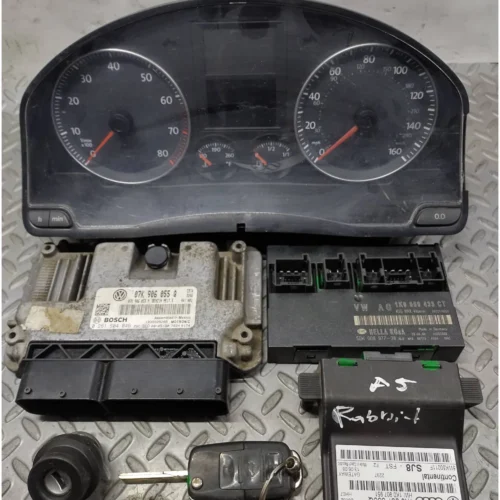 KIT DE ARRANQUE MECANICO 2.5 VOLKSWAGEN
A5 RABBIT 2008 1K0920954S A2C53025660 1K0907530Q 5WK50011F 07K906055Q
0261S04046 1K0959433CT 5DK008977-38