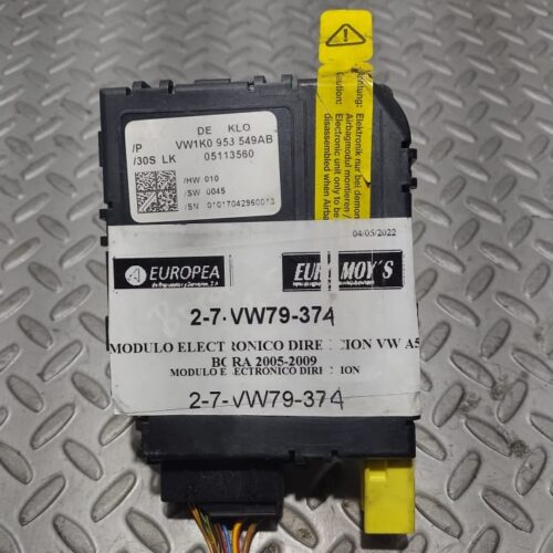 MODULO ELECTRONICO DE DIRECCION PARA
VOLKSWAGEN (2005-2009) 1K0953549 
