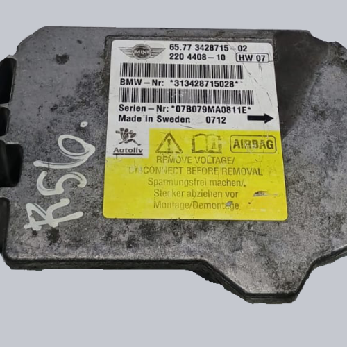 MODULO BOLSA AIR BAG PARA MINI COOPER
(2010-2013) 65.77 3428715-02 