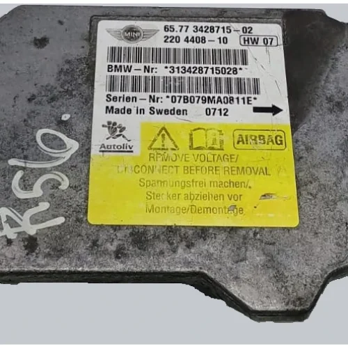 MODULO BOLSA AIR BAG PARA MINI COOPER
(2010-2013) 65.77 3428715-02 