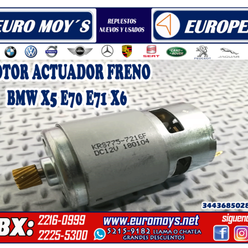 MOTOR ACTUADOR DE FRENO PARA BMW ( BMW-X5-E) 34436850289M 