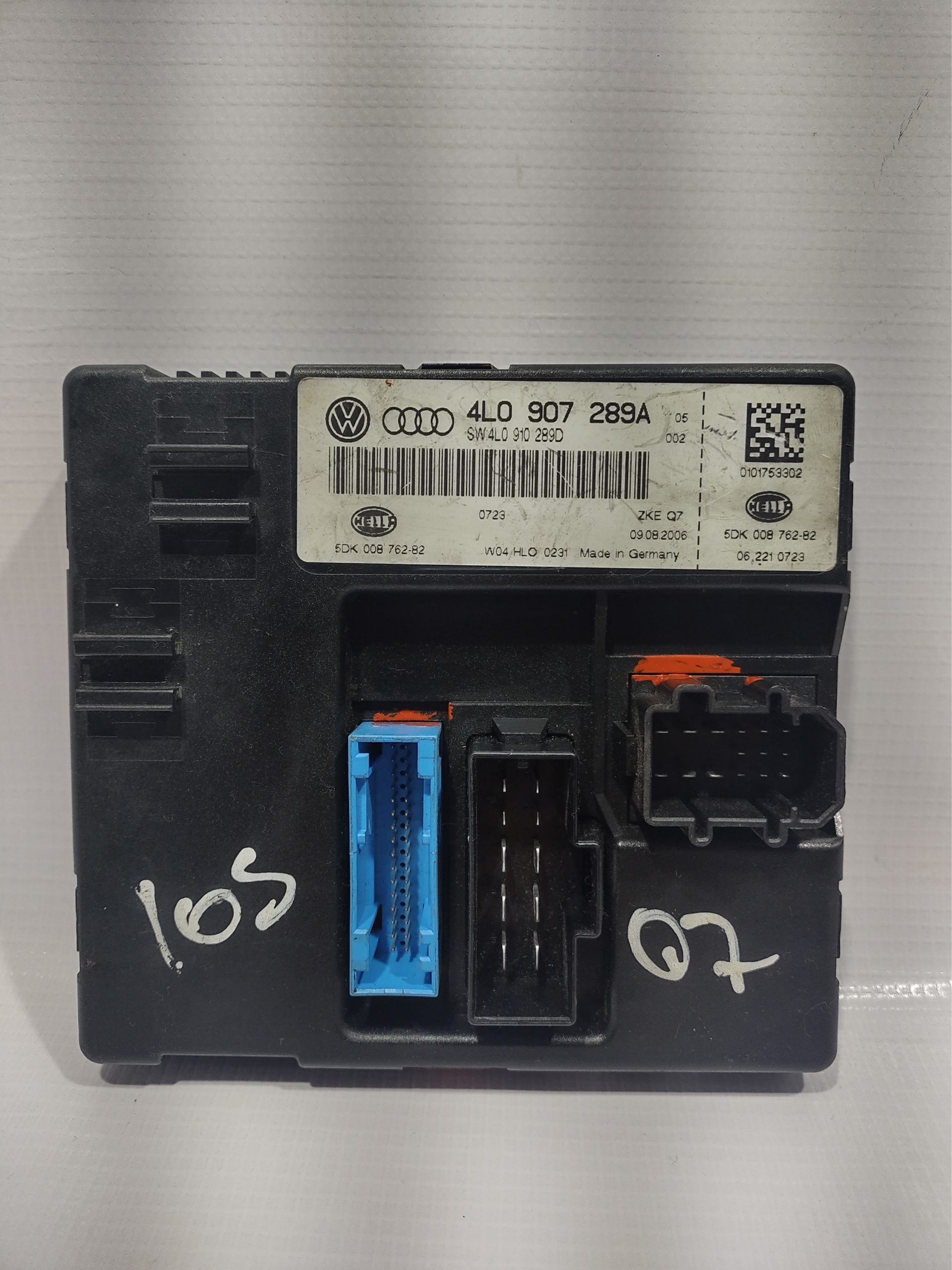 MODULO CONFORT DIESEL 3.0 PARA AUDI (2007-2010) 4L0907289A 1 MODULO CONFORT DIESEL 3.0 PARA AUDI
(2007-2010) 4L0907289A