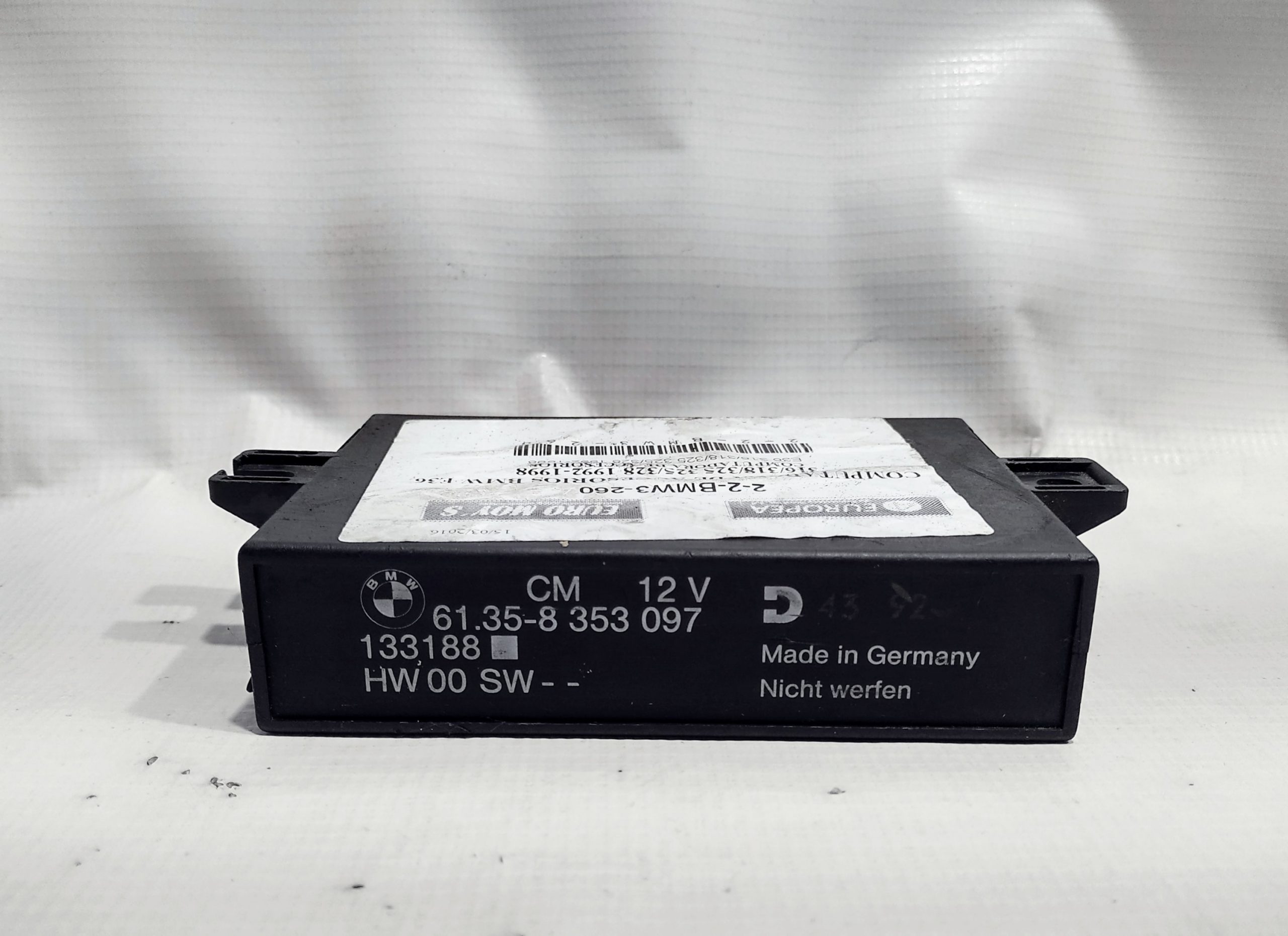 COMPUTADORA DE ACCESORIOS PARA BMW (1997-1999) 61358353097 1 COMPUTADORA DE ACCESORIOS PARA BMW
(1997-1999) 61358353097