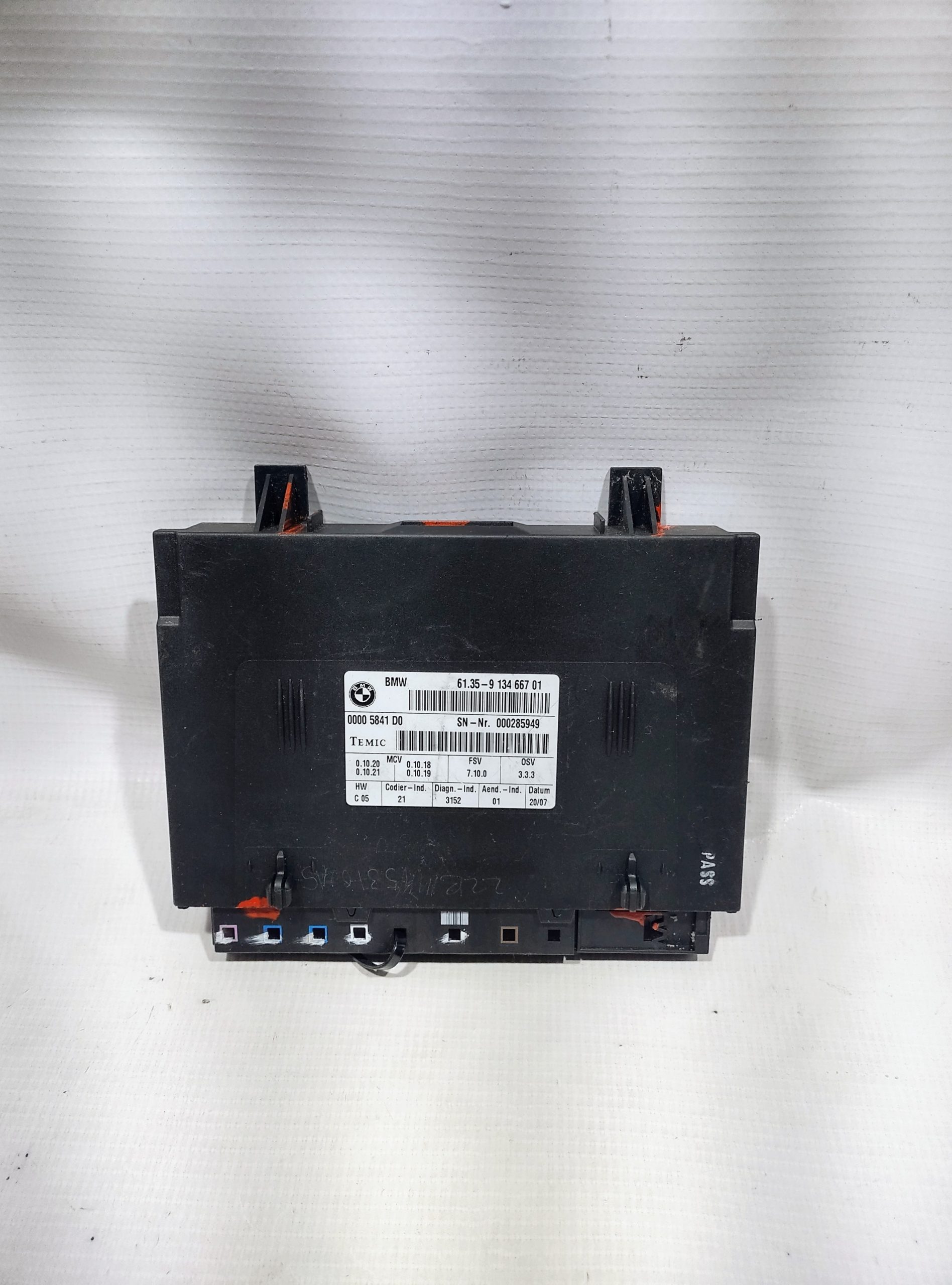 MODULO DE ASIENTO PARA BMW (2005-2008) 61359134667 1 MODULO DE ASIENTO PARA BMW (2005-2008)
61359134667