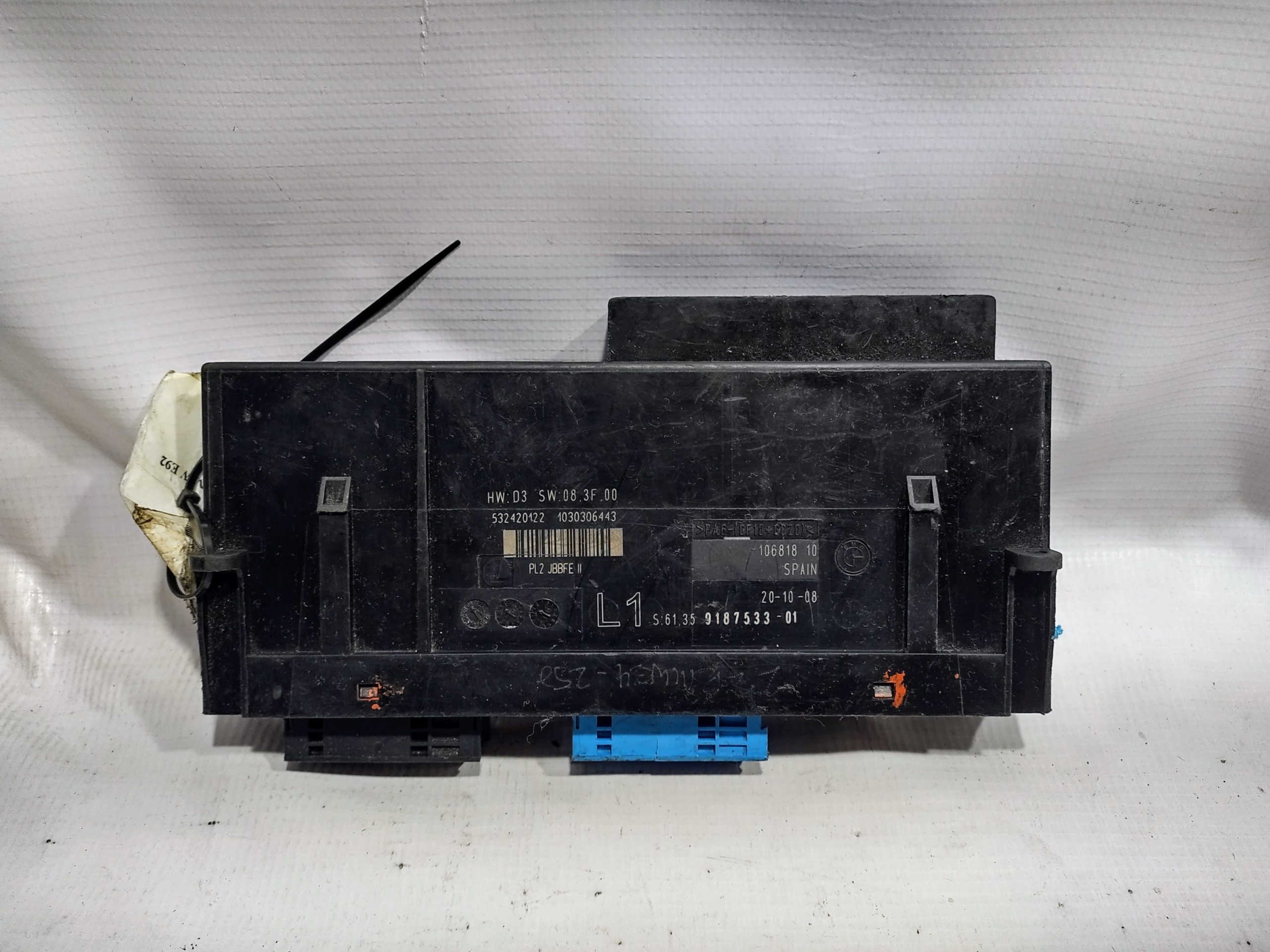 COMPUTADORA DE ACCESORIOS PARA BMW (2007-2010) 61359187533 1 COMPUTADORA DE ACCESORIOS PARA BMW
(2007-2010) 61359187533