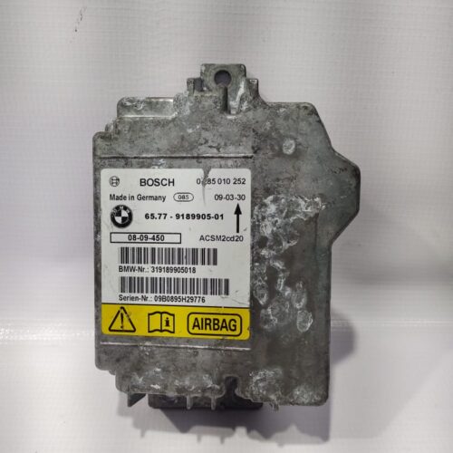 COMPUTADORA DE BOLSA DE AIRE PARA BMW
  (2010-2013) 9189905 