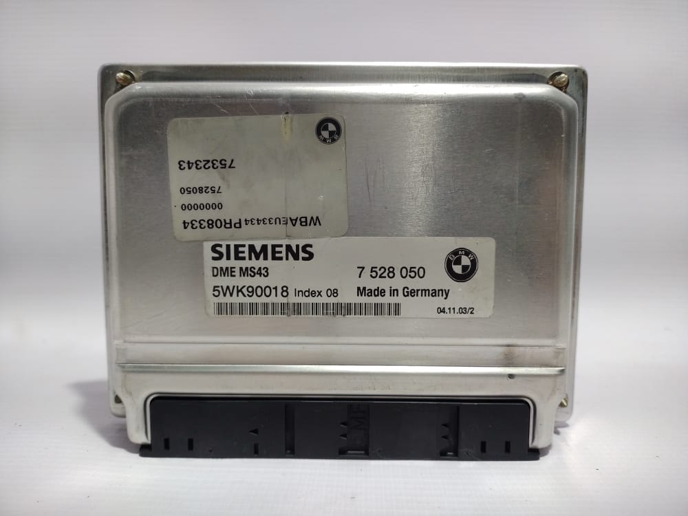 COMPUTADORA DE INYECCION PARA BMW (2004-2006) 7528050 1 COMPUTADORA DE INYECCION PARA BMW
(2004-2006) 7528050