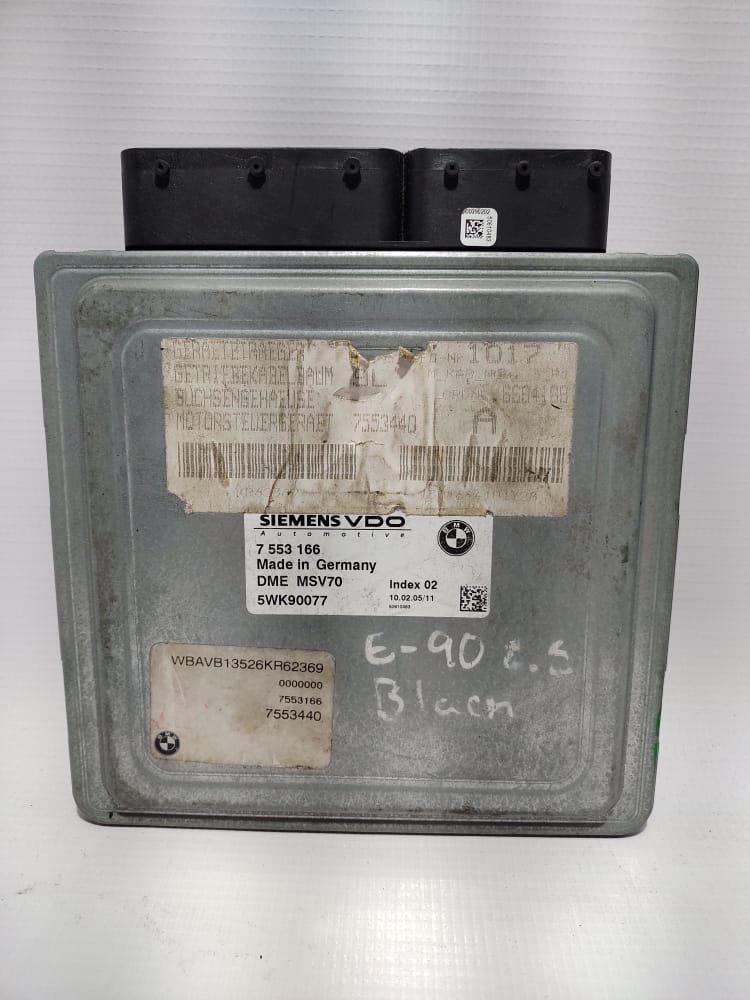 COMPUTADORA DE INYECCION PARA BMW (2004-2006) 7553166 1 COMPUTADORA DE INYECCION PARA BMW
(2004-2006) 7553166