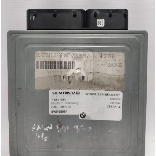 COMPUTADORA DE INYECCION PARA BMW
(2002-2006) 7563624 