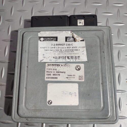 COMPUTADORA DE INYECCION PARA BMW
  (2003-2009) 7571510 