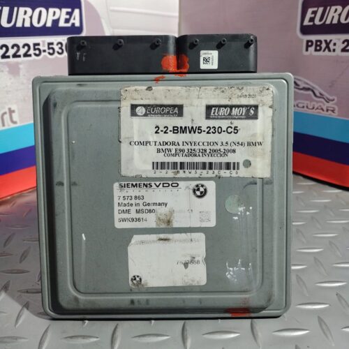 COMPUTADORA DE INYECCION 3.5 N54 PARA BMW (2005-2008) 7573863