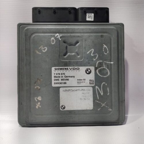 COMPUTADORA DE INYECCION PARA BMW
  (2007-2014) 7576654 