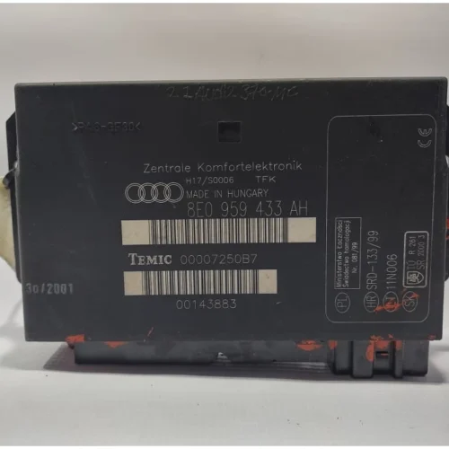 MODULO CONFORT PARA AUDI (2001-2005)
  8E0959433AH 