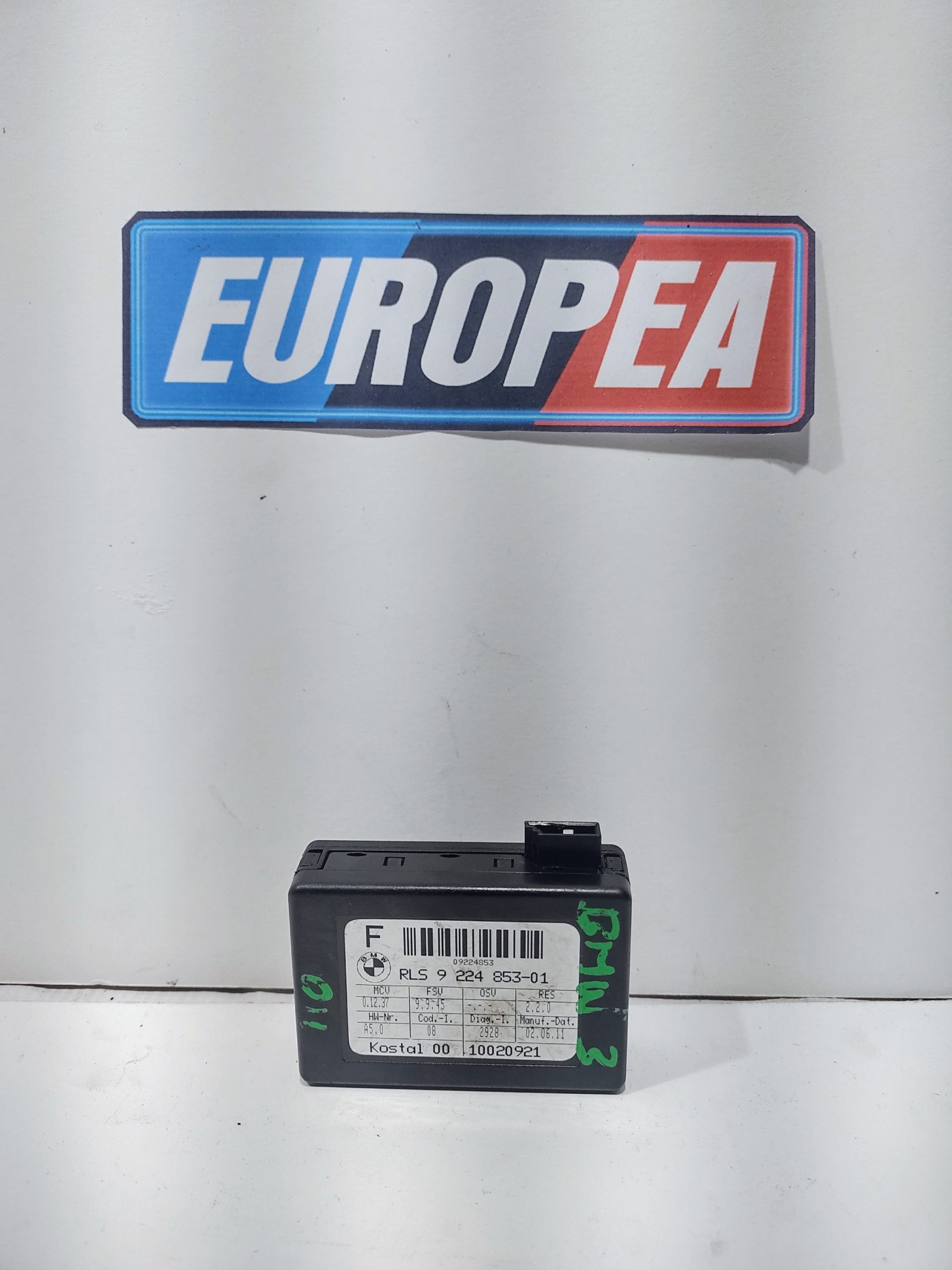 SENSOR DE LLUVIA PARA BMW (2006-2010) 922485301 1 SENSOR DE LLUVIA PARA BMW (2006-2010)
922485301