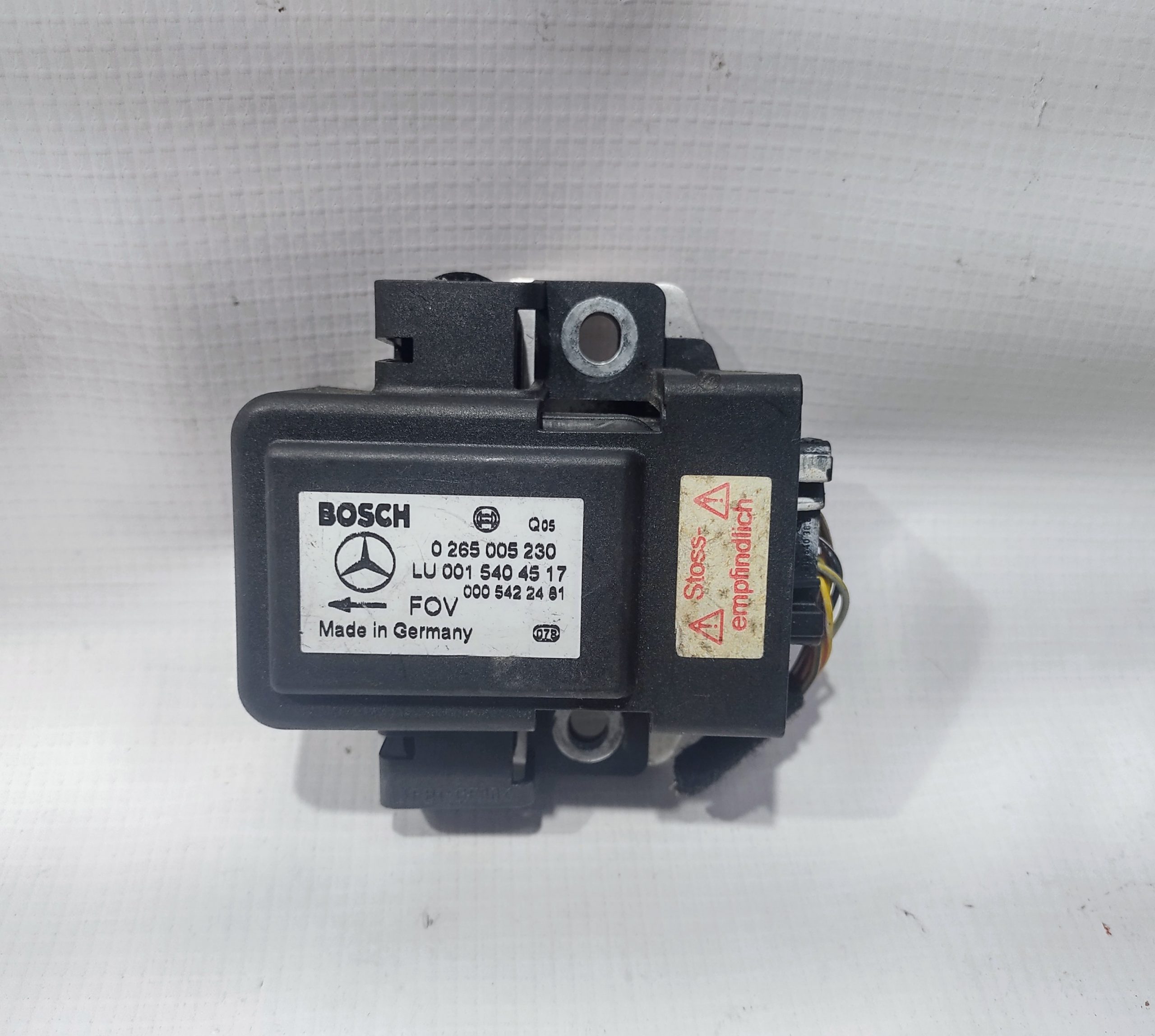 SENSOR DE VELOCIDAD PARA MERCEDES BENZ (2003-2010) A0015404517 1 SENSOR DE VELOCIDAD PARA MERCEDES BENZ
(2003-2010) A0015404517