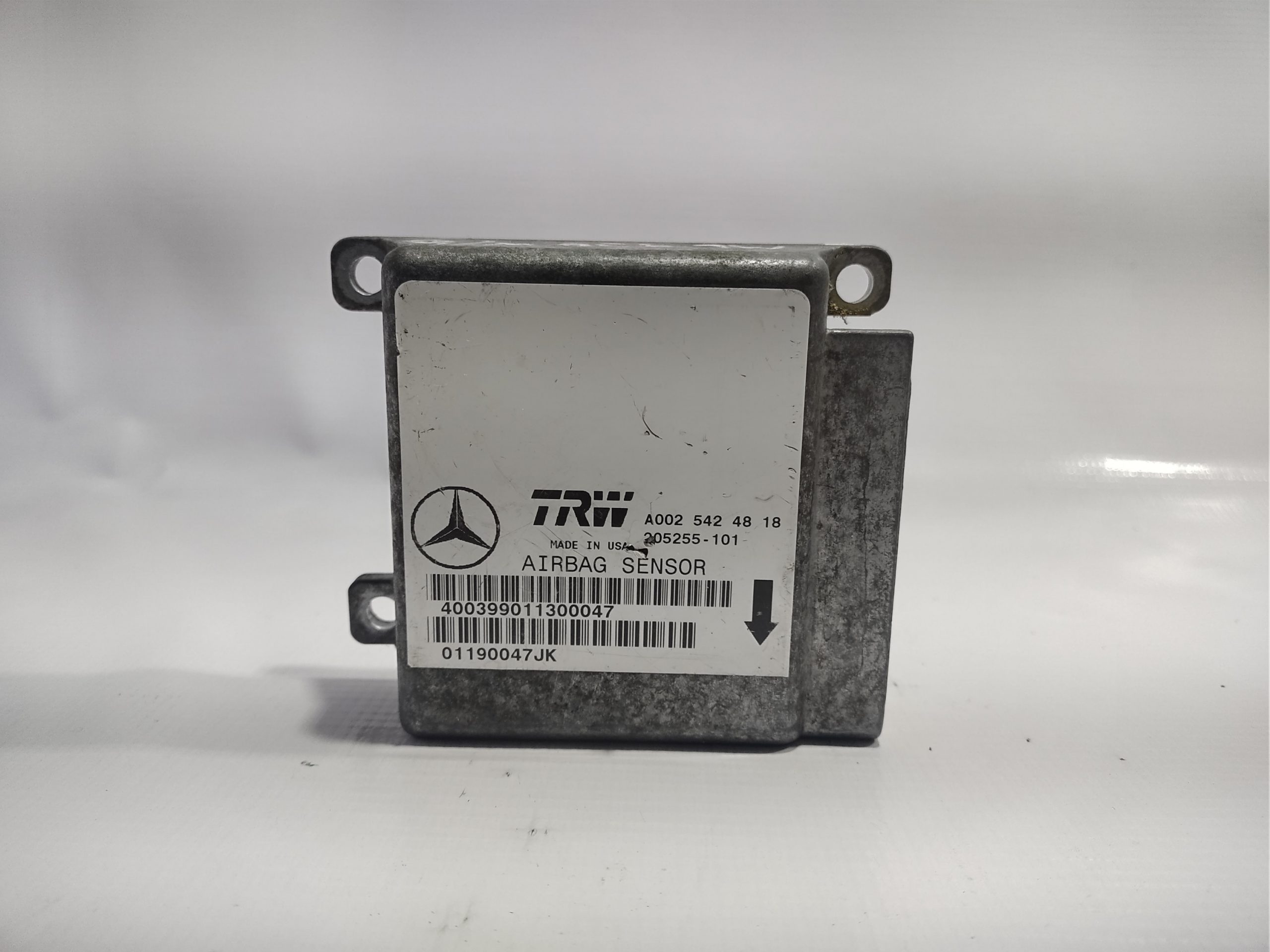 COMPUTADORA DE BOLSA DE AIRE PARA MERCEDES BENZ (1998-2005) A0025424818 1 COMPUTADORA DE BOLSA DE AIRE PARA
MERCEDES BENZ (1998-2005) A0025424818