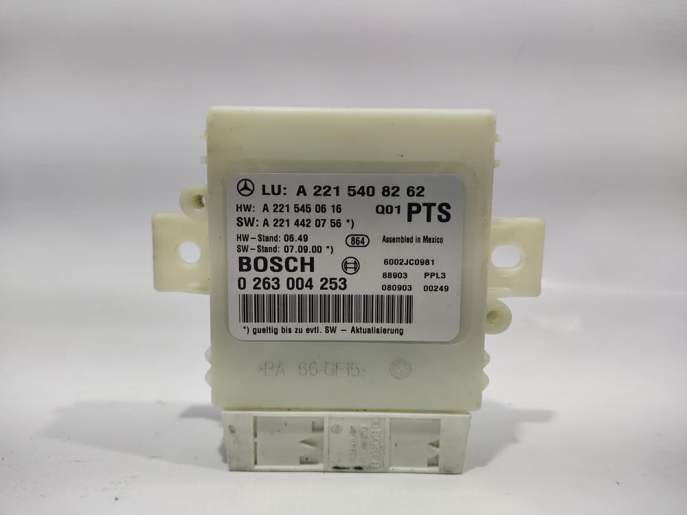 MÓDULO DE CONTROL PDC PARA MERCEDES BENZ (2006-2013) 1 MÓDULO DE CONTROL PDC PARA MERCEDES BENZ
(2006-2013)