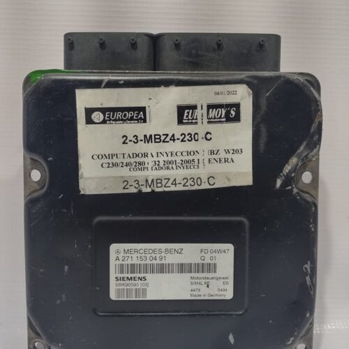 COMPUTADORA DE INYECCION PARA MERCEDES
BENZ (2001-2005) A2711530491 