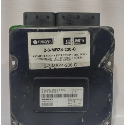 COMPUTADORA DE INYECCION PARA MERCEDES
BENZ (2001-2005) A2711530491 