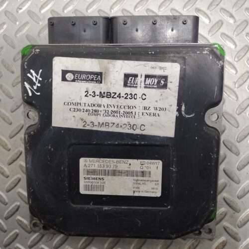 COMPUTADORA DE INYECCION PARA MERCEDES
BENZ (2001-2005) A2711539379 