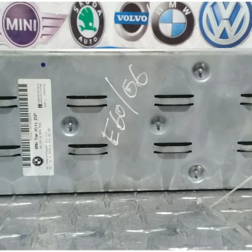 AMPLIFICADOR DE AUDIO DE ALUMINIO PARA BMW E60 SERIE 5 AÑOS 2004, 2005, 2006, 2007, 2008, 2009, 2010