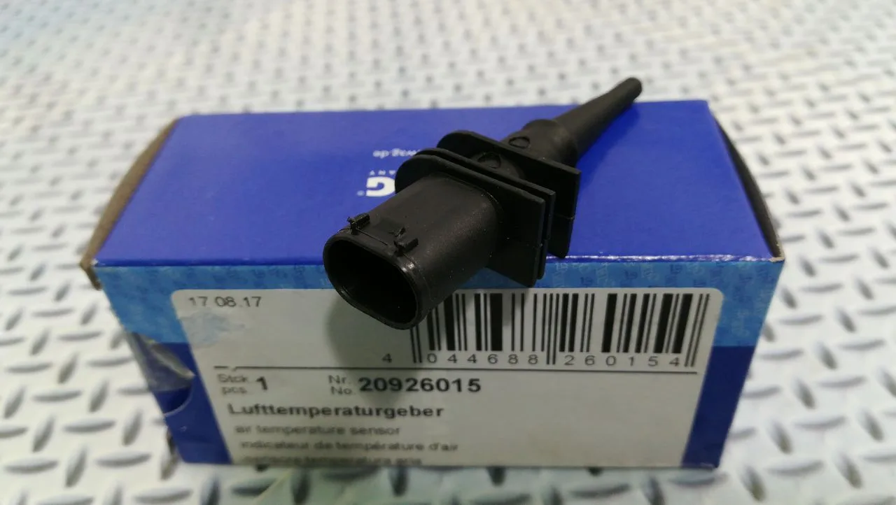 SENSOR DE TEMPERATURA AMBIENTE PARA BMW (2012-2015) 65816936953 1 SENSOR DE TEMPERATURA AMBIENTE PARA BMW
(2012-2015) 65816936953