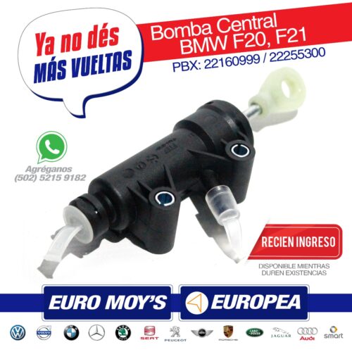 BOMBA CENTRAL DE CLUTCH DE MINI COOPER
  R55, R56, R60 2006, 2007, 2008, 2009, 2010