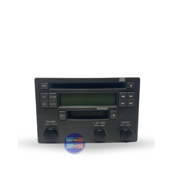 RADIO CD/CASSETTE PARA VOLVO  S40 1996-2003 (30887088)